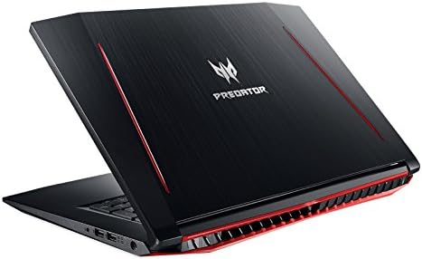 Acer Predator Helios 300 מחשב נייד משחק, אינטל Core I7, Geforce GTX 1060, 17.3 HD מלא, 16GB DDR4, 1TB HHD +