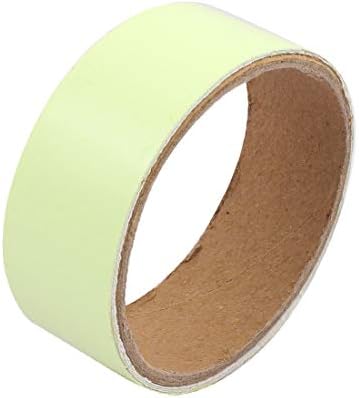 X-deree 30mmx1m דבק עצמי מחמד PVC קלטת זוהרת שלב בהיר ירוק בהיר (30mmx1m-cinta adhesiva luminosa