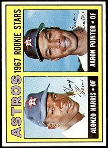 1967 Topps 564 Astros Rookies Alonzo Harris/Aaron Pointer