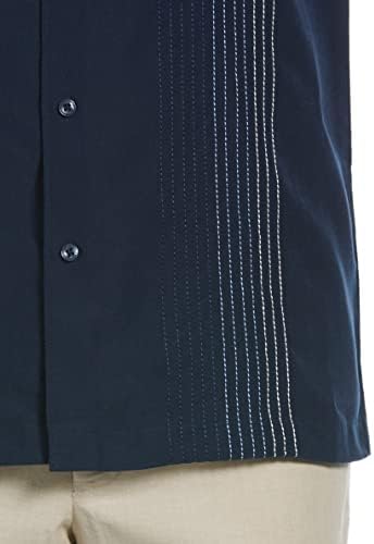 חולצת כפתורים עם שרוול קצר של קובאברה לגברים, שמלת בלוז, פי 3-גדול גדול גבוה