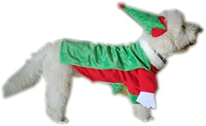 תחפושת חיות מחמד ויסקי חג המולד Cltohes מעיל חורף כלב-M