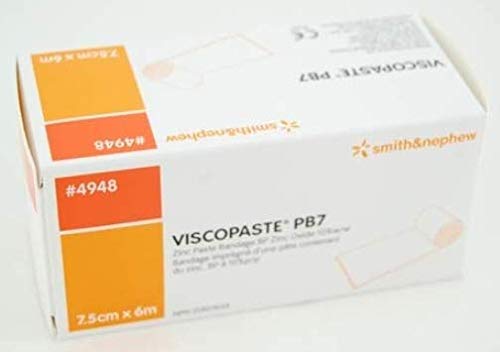תחבושת הדבק אבץ של Viscopaste PB7