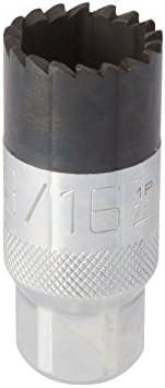 Steelman Pro 79996 2 חלקים בגודל 3/8 אינץ 'של Spark Spart Socket Socket, 5/8 ו- 13/16 אינץ' מידות