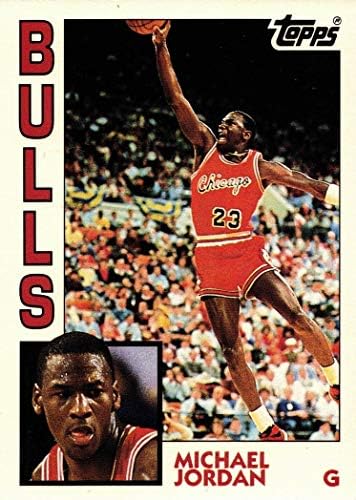 1992-93 ארכיון Topps 52 כרטיס כדורסל מייקל ג'ורדן-עיצוב כרטיסי טירון 1984