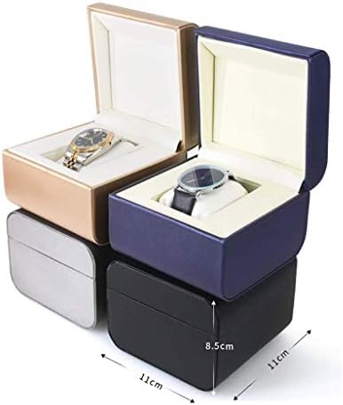 ננה ווימג שעון מארגן קופסאות אספן - אריזת מתנה, שחור, כסף, כחול, זהב 11118.5 סמ