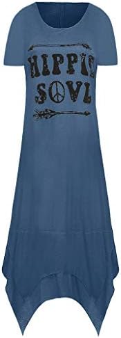 נשים ג ' רזי שמלות קצר שרוול סדיר מכפלת חולצת טי שכבה כפולה קיץ צווארון עגול מקסי ארוך שמלה מזדמן