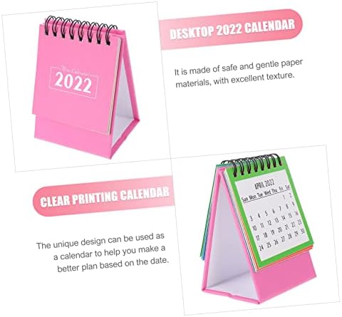 Ciieeeo Mini Desk Calendar Desk Desk Calendar Decor Decor Work Fantepad רשימה לרשימה והערות לוח שנה משרד