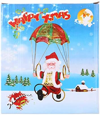 סנטה קלאוס חשמלי, רועד ראש שירה רוקד צעצועים של כריסאס, בובות חג המולד צעצוע שירה חשמלי, צעצוע ריקודים,