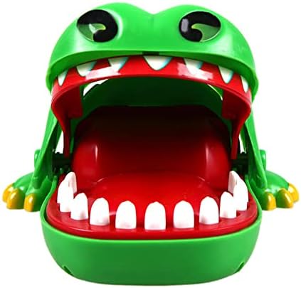 משחק צעצועי שיניים תנין זומטופ לילדים, משחקי רופא שיניים נושך אצבעות משחקי שיניים מצחיקים משחק שיניים