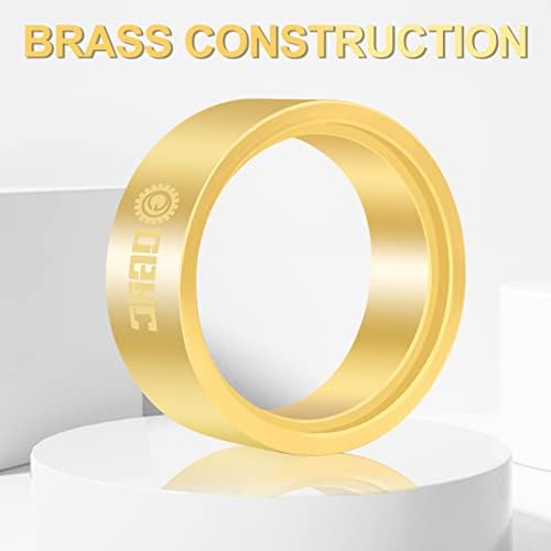 OGRC 1.0 אינץ 'פליז טבעת חרוזים פנימית 92 גרם טבעת מהדק משוקלל גלגל כבד מתאימה לשפה 1.0 גלגלים עבור