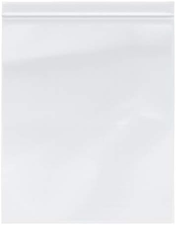 רוכסן פלימור שקיות ניילון משוחזרות, 2 מיל, 10 x 12