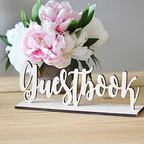 Vefsu חמוד של ספר אורחים עץ עיצוב חתונה עיצוב חתונה קישוט שלט בודד מתנה