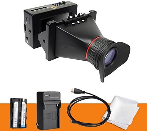 GOWE 3.5 עינית SDI אלקטרונית LCD DSLR מצלמה מצלמה +סוללה +מטען עבור BMCC BMPCC BMPC CINEMATING CINEMACTING