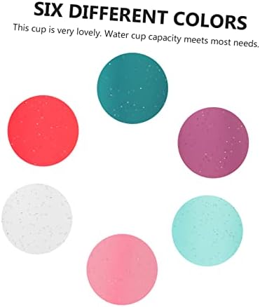 12 יחידות קשיות קיבולת כוסות מבוגרים שתיית צבע צבעים קלאסי מכסים בית שייק צנצנות לשימוש חוזר פלסטיק