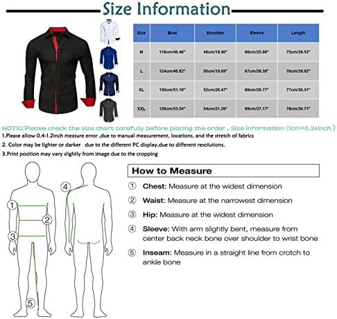 חולצות לגברים 2023 שרוול ארוך בקיץ פלוס כפתור גודל למטה מודפס Y2K חולצות צווארון אופנה מזדמן חולצות