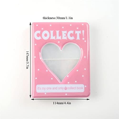 XXXDXDP אלבום אלבום קבלת כרטיסי קבלת אחסון HOLLOW LOVE LOVE HEART HOLDER CART CART BURCEY תיק פוטו.