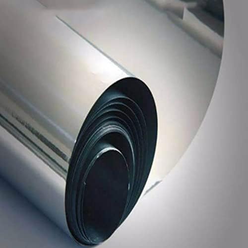 ALREMO HUANGXING - נייר אבץ טוהר גבוה אבץ טהור צלחת גיליון צלחת מתכת נייר 0.07x100x1000 ממ
