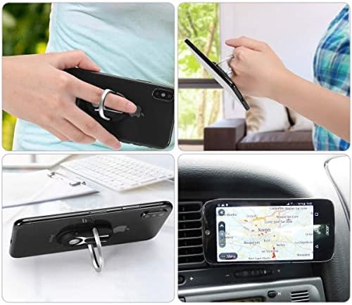 הרכבה על מכונית Boxwave תואמת ל- Blu G71 - הרכבה על ידית יד ניידת, אחיזת אצבעות רכב נייד דוכן עבור