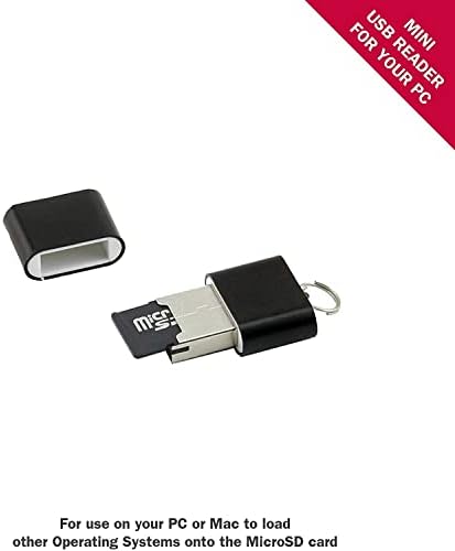 לוח B Board B Board 32GB EVO USB Micro SD קורא כרטיסי קוראים מראש Noobs מוגדרים ל- Rasp-Berry Pi 4