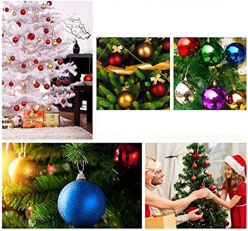 תליון כדור חג מולד, תליוני עץ חג המולד דקורטיביים אטומים לתלייה תלויים 40 ממ Baubles Baubl