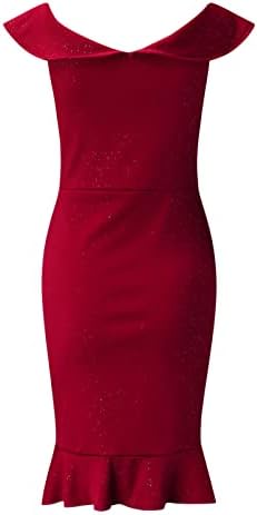 שמלות רשמיות לנשים 2023 אלגנטי כבוי כתף לפרוע מכפלת שמלה סקסי ערב מסיבת רוצ ' ד בודיקון מידי שמלה