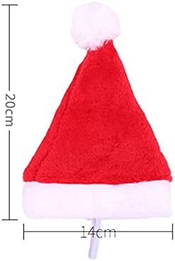 חג המולד כובע חג המולד לחיות מחמד סנטה כובע קטן גור חתול כלב חג המולד חג תלבושות קישוטי חג המולד כובעים