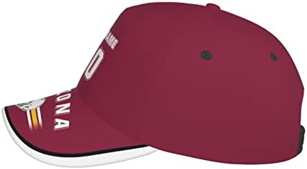 כובע מותאם אישית כל שם ומספר כובע בסגנון כדורגל, מתנות אוהדי ספורט כדורגל.