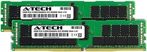 A -Tech 32GB ערכת זיכרון זיכרון זיכרון עבור Dell Precision T5810 - DDR4 2666MHz PC4-21300 ECC