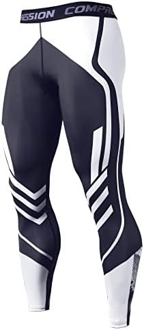 מכנסי דחיסה לגברים של NTWHTB צמרות מכנסיים קצרים - שכבת בסיס יבשה קרירה להפעלת אימון כושר ספורט