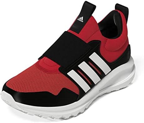 Adidas Activeride 2.0 נעל ריצה, סקרלט טוב יותר/לבן/שחור, 3 ארהב יוניסקס ילד קטן