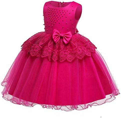 שמלות שמלות לילדים שמלות מסיבות בנות בנות ראפלס טול טלאי טלאי נסיכה פעוטות שמלות תה גבוה