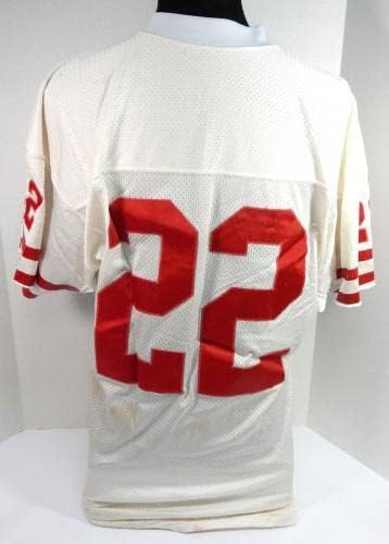 בסוף שנות השמונים של המאה העשרים בתחילת שנות התשעים סן פרנסיסקו 49ers 22 משחק השתמשו בג'רזי לבן 44 713