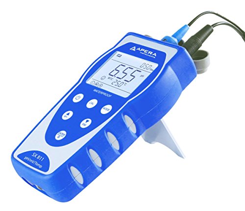 מכשירי APERA SX811-BR מד pH נייד, מצויד ב- Labsen 213 PH אלקטרודה, ניהול נתוני GLP