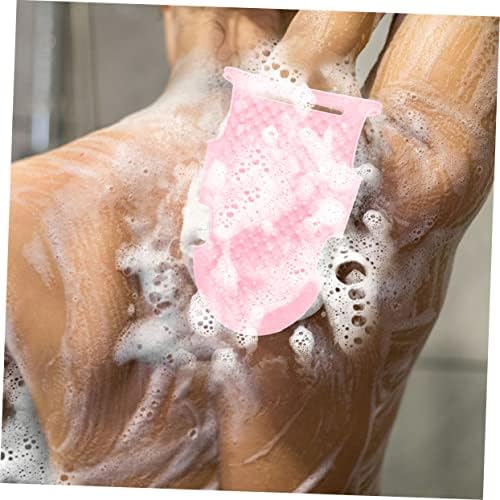 מרפא סיליקון אמבטיה מברשת גוף קרצוף כוס ניקוי קרצוף גוף שטיפת גוף קרצוף 2 יחידים