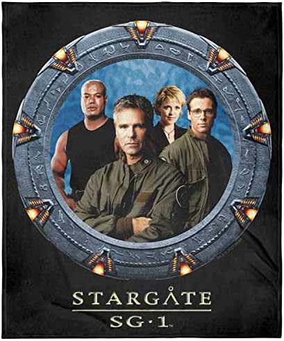 MGM STARGATE SG-1 סופר רך ומגביל קטיפה זריקת שמיכה