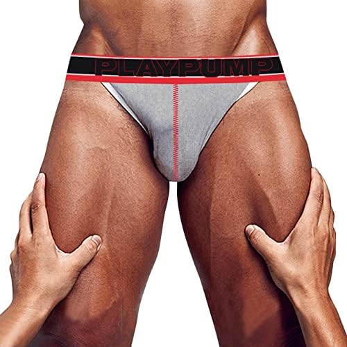 2023 גברים חדשים סקסיים תחתונים נושמים תחתונים קצרים מותניים נמוכים ניצול תחתון תחתון תחתון קצר תקצירים