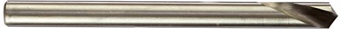 KEO 33125 קובלט פלדה NC מקדח מקדח, גימור לא מצופה, שוק עגול, חליל יד ימין, זווית נקודת 120 מעלות, 1/2 קוטר