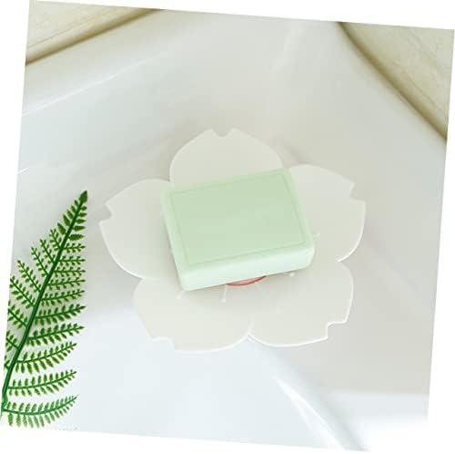 מחזיק סבון סיליקון סיליקון 6 איחוד כלים מחזיק מטבח סיליקון מגש סבון בצורת צלחת חוסך אישיות יצירתית