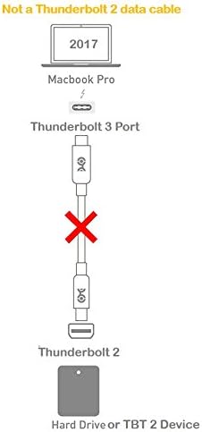 ענייני כבלים USB C USB C ל- MINI DisplayPort תומך 4K 60Hz 6 רגל - לא תואם ל- USB C או Thunderbolt 3 אחסון, כונן