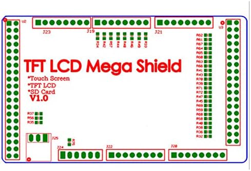 מגן LCD בגודל 3.2 אינץ 'LCD V2.2 לוח הרחבה למגה 2560