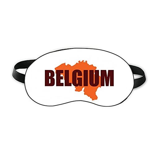 מפה אירופית בבלגיה בריסל שינה מגן עיניים