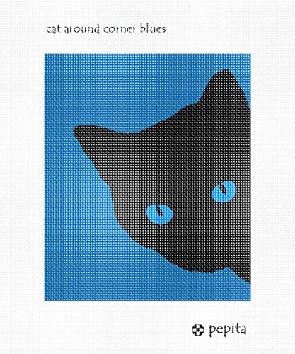 ערכת מחט פפיטה: חתול סביב פינת בלוז, 7 איקס 8