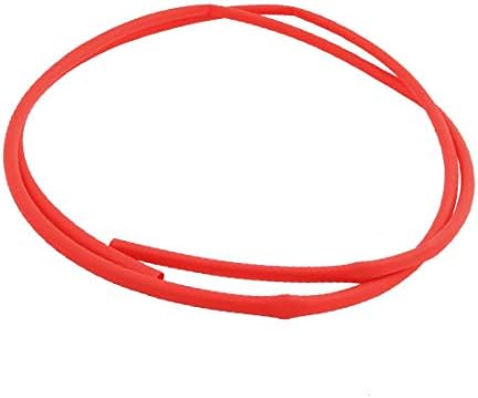 X-deree 7.9 ממ דיא 3: 1 יחס חום צינור צינור חוט עטיפה צינור שרוול שרוול אדום 2M אורך (7.9 ממ דיאם.