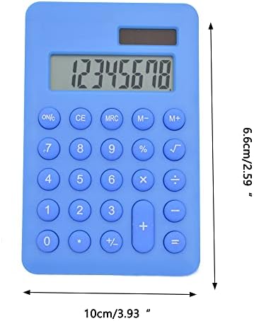 מחשבון Seiwei Mini Pocket 8 ספרות תצוגה עם כפתור מחשבון משרדי שולחן עבודה תאי נייד לסטודנטים למבוגרים