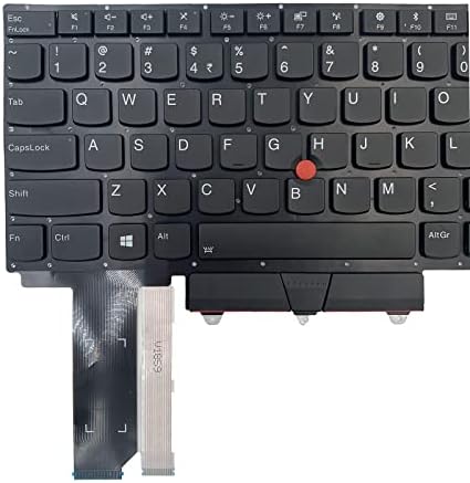 החלפת מחשב נייד טיוגוצ ' ר פריסה אמריקאית עם תאורה אחורית עם מקלדת הצבעה עבור לוח החשיבה של לנובו ה14 דור