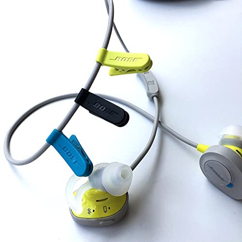 אוזניות כבל אוזניות כבל חוט חוט קו מחזיק מחזיק מהדק להחלפת אוזניות אלחוטיות של Bose Soundsport