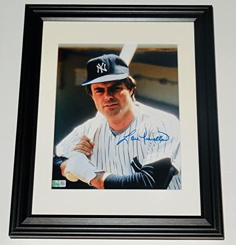 לו פיניאלה חתימה 8x10 צילום - ניו יורק ינקי! - תמונות MLB עם חתימה