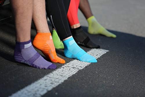 6,9 או 12 זוגות גרביים אתלטיים של ספורט כותנה, צבעוניים לגברים ולנשים