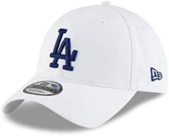 עידן חדש לוס אנג 'לס דודג' רס 9 עשרים לבן 920 מתכוונן כותנה כובע כובע
