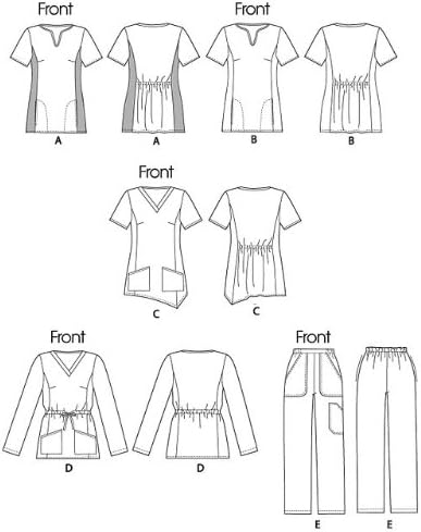 התבניות של מק'קל M6473 מיסס/מכנסי נשים, גודל RR